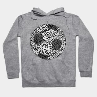 Soccer Ball Shaped Maze & Labyrinth Hoodie